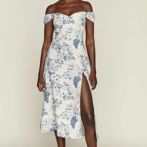 NWT Reformation Bridgton Corsica Dress